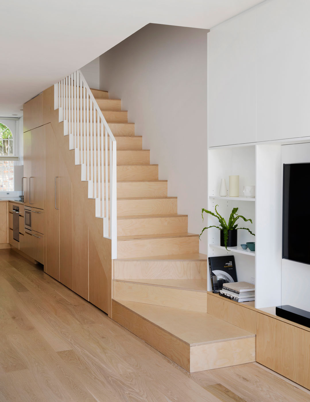 pgr projects contemporary renovation interior staircase