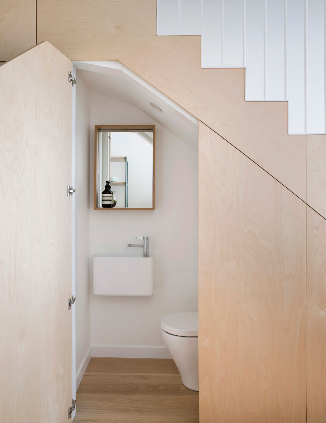 hidden-wc-open pgr projects contemporary interior renovation concealed toilet