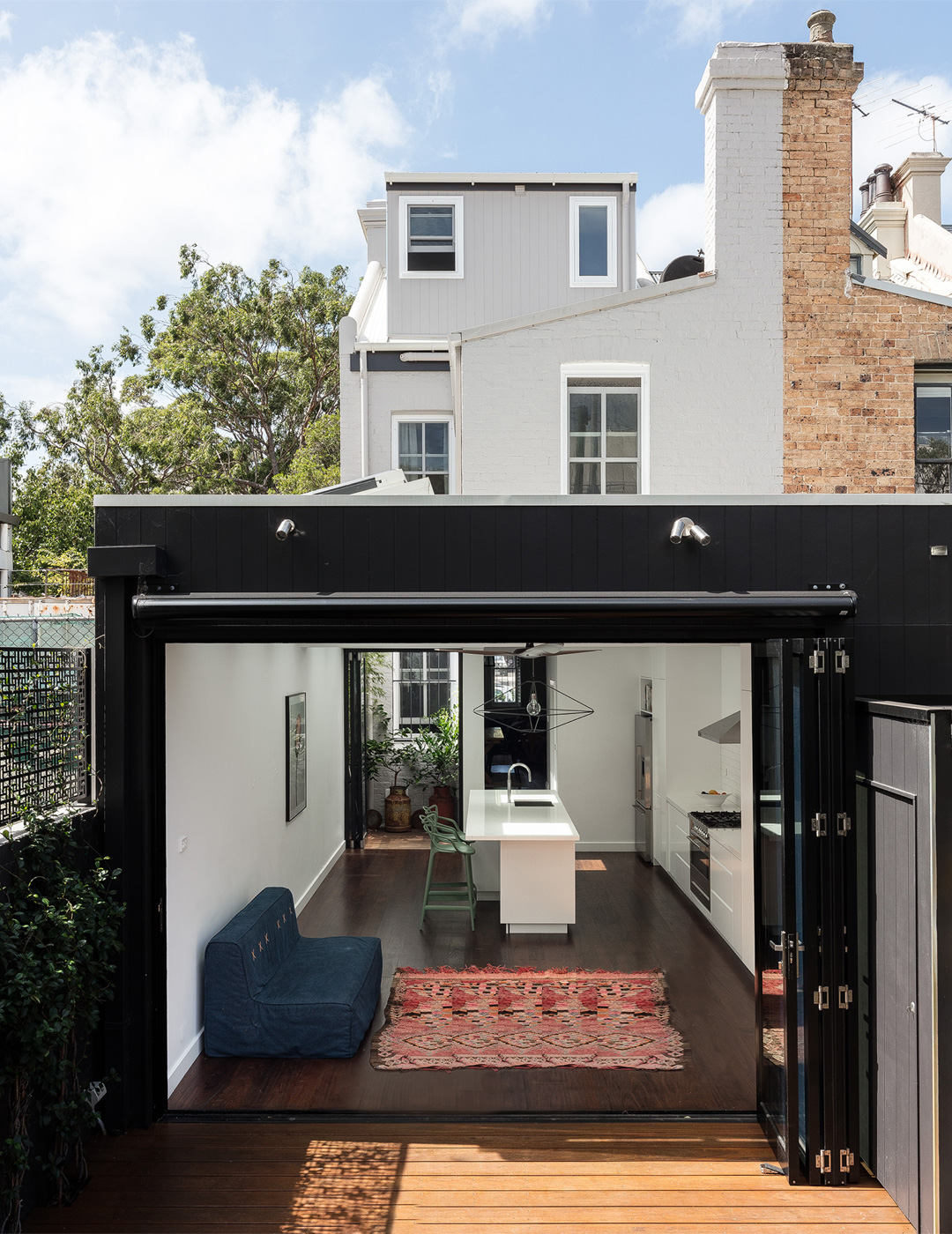 mackenzie st terrace renovation bifolds