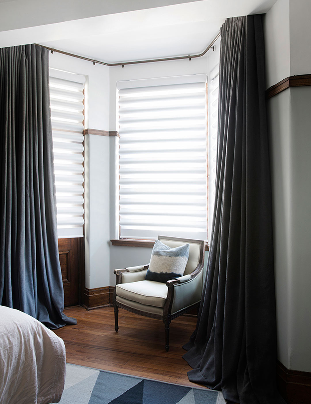 rushcutters bay interior restoration bedroom